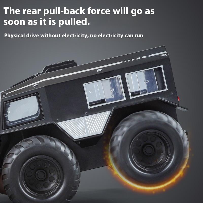 1/24 Scale Russia Sherp ATV Model Car with LED Lights - Realistic Detail for Kids' Adventure Play - Cross-Country Fun, Toy Vehicle