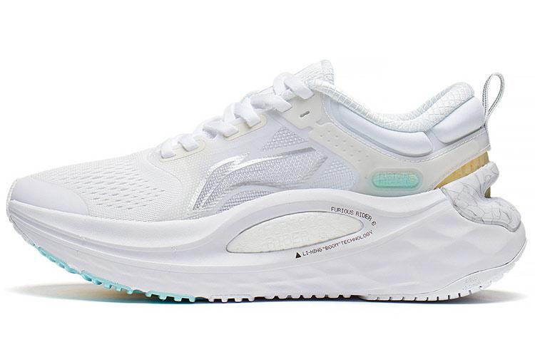 Li Ning Furious Rider 6.0 Поддержка Низкие Беговые Кроссовки Женские Белые ARZS002-13 35.5