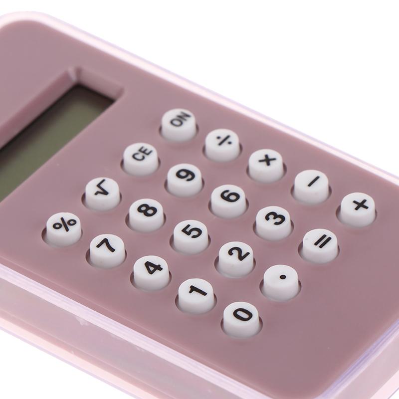 Calculatrice Numérique Portable Mini Calculatrice Labyrinthe Porte-clés Fournitures de Bureau