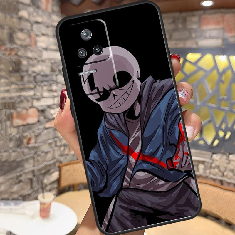 Game Undertale Sans Case For Xiaomi 14 Ultra 15 13 11T 12T 13T 14T Pro POCO X3 X5 X6 X7 Pro M6 F5 F6 Pro Cover