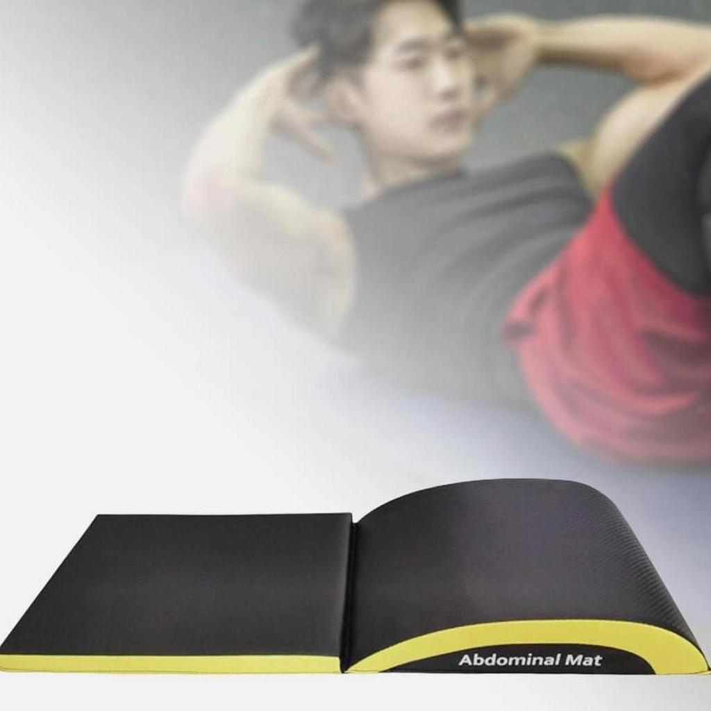 Ab Exercise Mat Tailbone Protection Core Training Foldable Lumbar Support Exerciser Sit up Pad Cushion Ab Workout Equipment