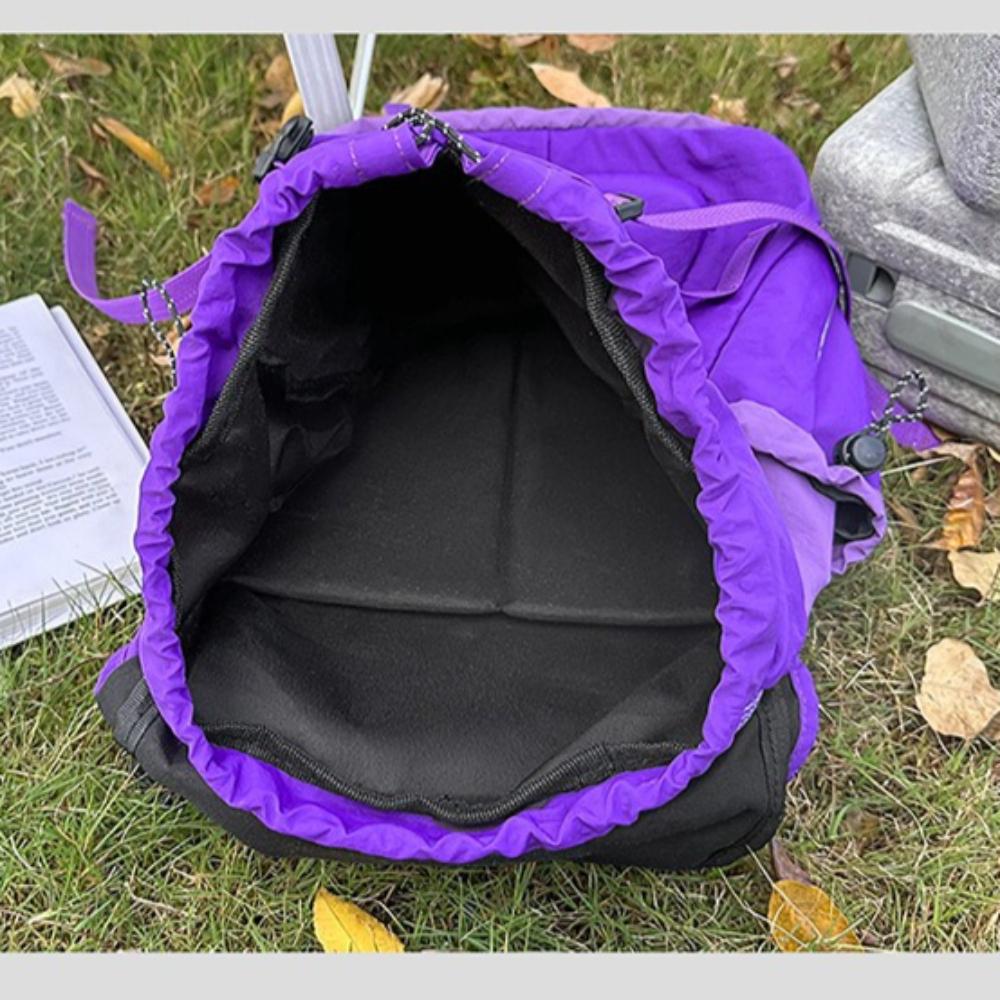 Lightweight Water Repellent Nylon Backpack Large Capacity for Hiking Commuting Travel and Weekend Trips