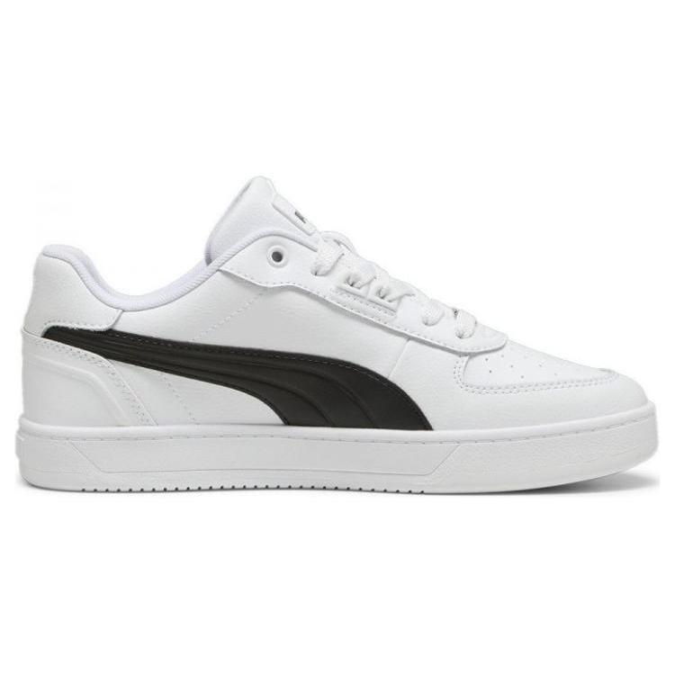 PUMA Caven 2.0 Breathable Low top Skateboard Shoes Unisex Black White 395016-03