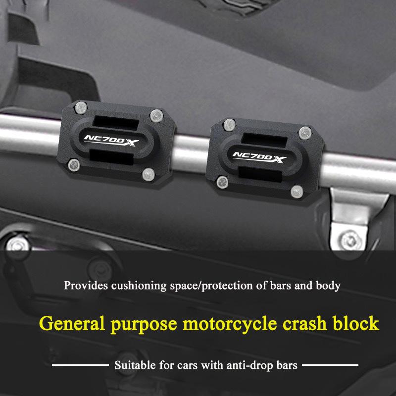 For Honda NC700 NC700X NC 700 X Motorcycle Accessories Crash Bars Decorative Block Engine Guard Bumper Protector