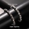 Fashion Retro Punk Skull Bracelet Personality Niche Men'S Jewelry Cool Dark Cold Wind Bracelet