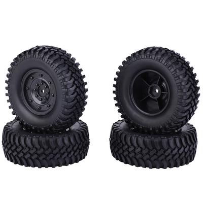 100mm Diameter Simulation RC Car Tire 110 Remote Control Car Tyre Replacement AccessoriesBlack