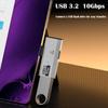 PD 100W 2 in 1 OTG Splitter 20V 5A USB-C to USB 3.2 Adapter Type-C Charging Converter