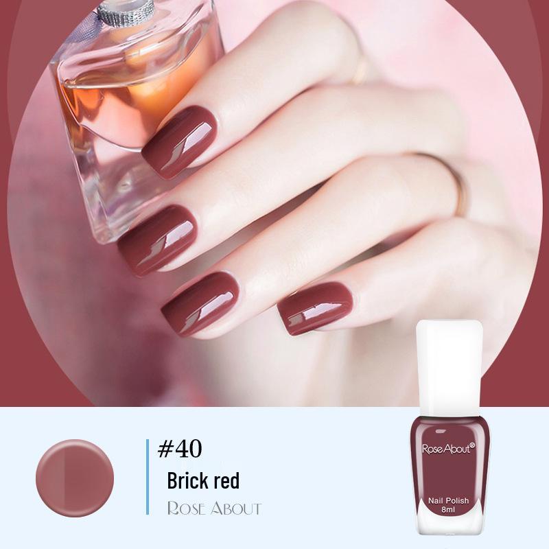 Aurora Nude Water-Based Peelable Nail Polish - Summer Long-Lasting, Eco-Friendly, Odorless, No-Bake, Free Shipping