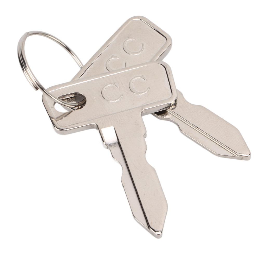 

Vehicle Replacement Parts 1012505 Model Golf Cart Keys Metal Silver Metal Ignition Keys Replacement Keys for 2018-Up Electric