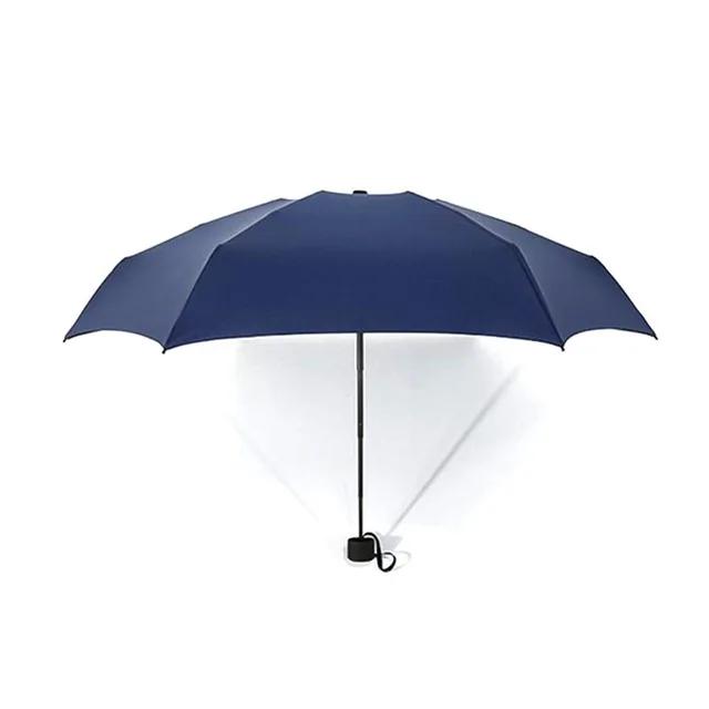 Foldable Umbrella Mini Umbrella Candy Color Traveling Rain Gear Rainy Day Pocket Umbrella Mini Folding Sun Umbrellas Travel Umbr