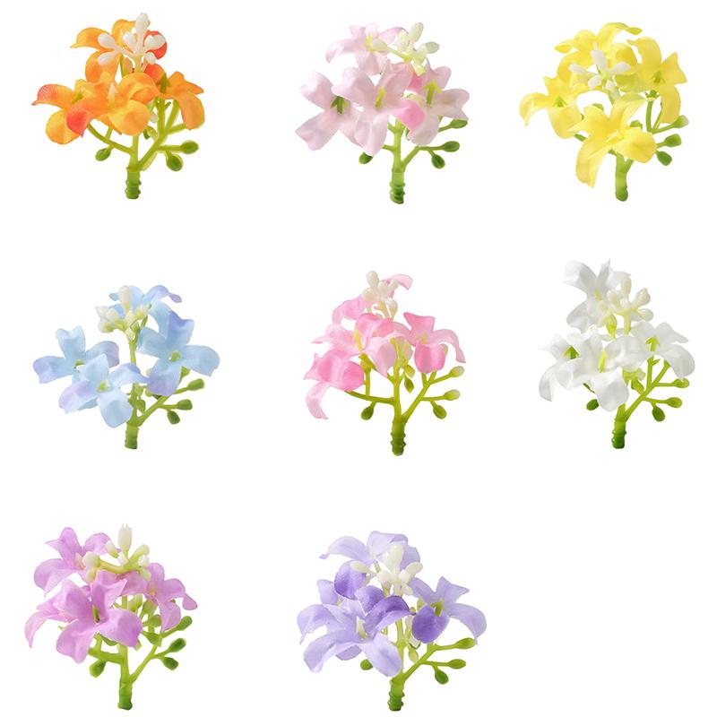 

10/20/50 шт. 4 см Шелковая искусственная головка цветка колокольчика для украшения дома, свадьбы, DIY, подарочной коробки, гирлянды, венка, аксессуары 10Pcs