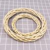Hand Woven Rattan Wood Grapevine Wreath Vine Branch Wooden Twig Decorative Wreath Festive Party Supplies Holiday Home Decor