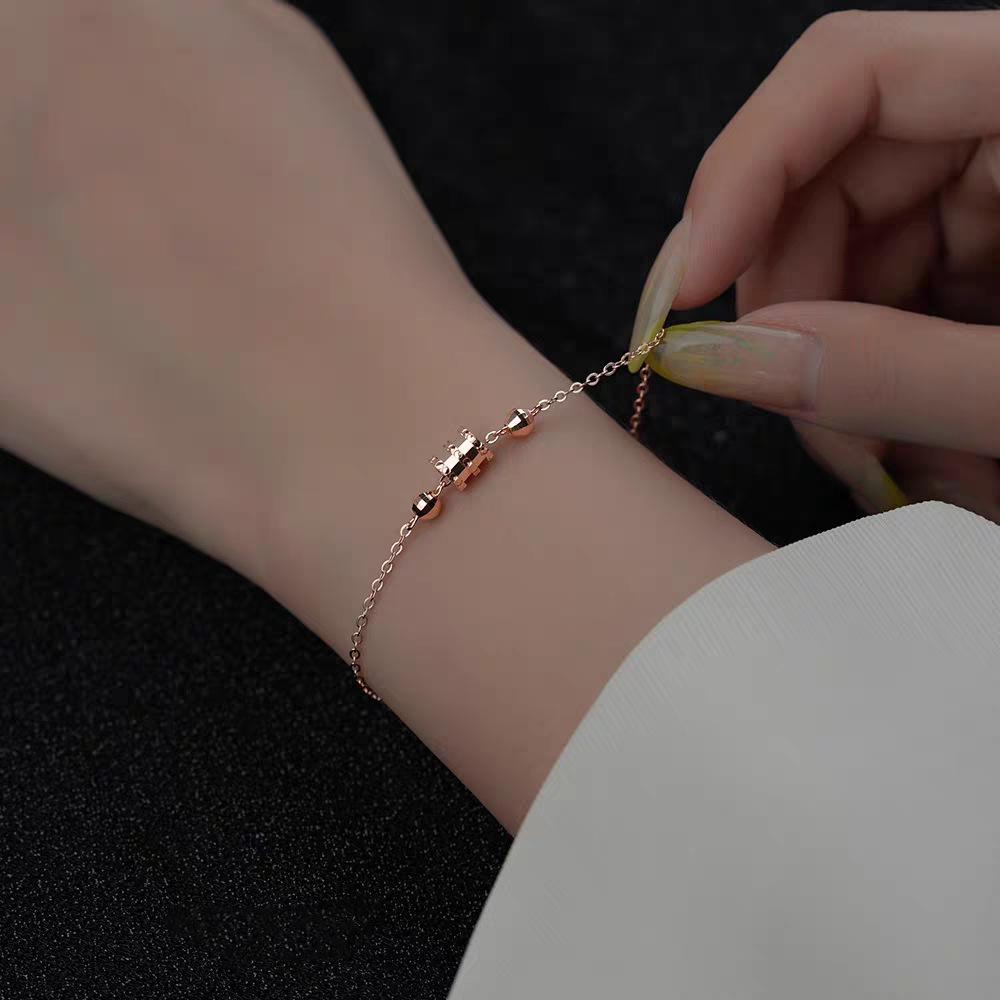 925 Sterling Silver Slim Waist Necklace, Niche Pendant Clavicle Chain for Women - Simple, Versatile Design 925 Sterling Silver