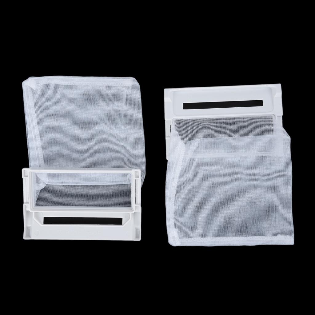 2pcs Filter Bags Kits Washing Machine Laundry Lint Hair Catcher Mesh 100*60mm Parts Accessories Sale High Quality