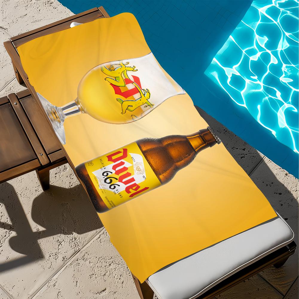 Kühltuch Weiches Poolgeschenk Für Bier Mode D-Duvel Reise Fitnessstudio Dusche Camping Schnelltrocknend Sport Großes Strandtuch