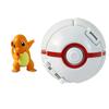 Pokemon Model with Ball Poke Pokeball Mew Groudon Solgaleo Mewtwo Pikachu Meowth Charizard Kyogre Fennekin Froakie Chespin Toy