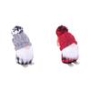Christmas Gnome Doll Holiday Party Supplies Adorable Bright Color Skiing Faceless Dolls Tabletop Decoration Scene Layout Prop