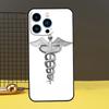 Doctor Nurse Medical Medicine Health Phone Case For iPhone 16 15 14 13 12 11 Pro Max X XR XS Max 7 8 Plus 12 13 Mini Back Cover
