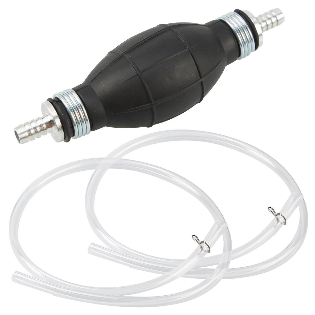 Manual Pump, Automotive Gasoline Removal Pump, 6.6 ft (2 m) Fuel Line Transfer