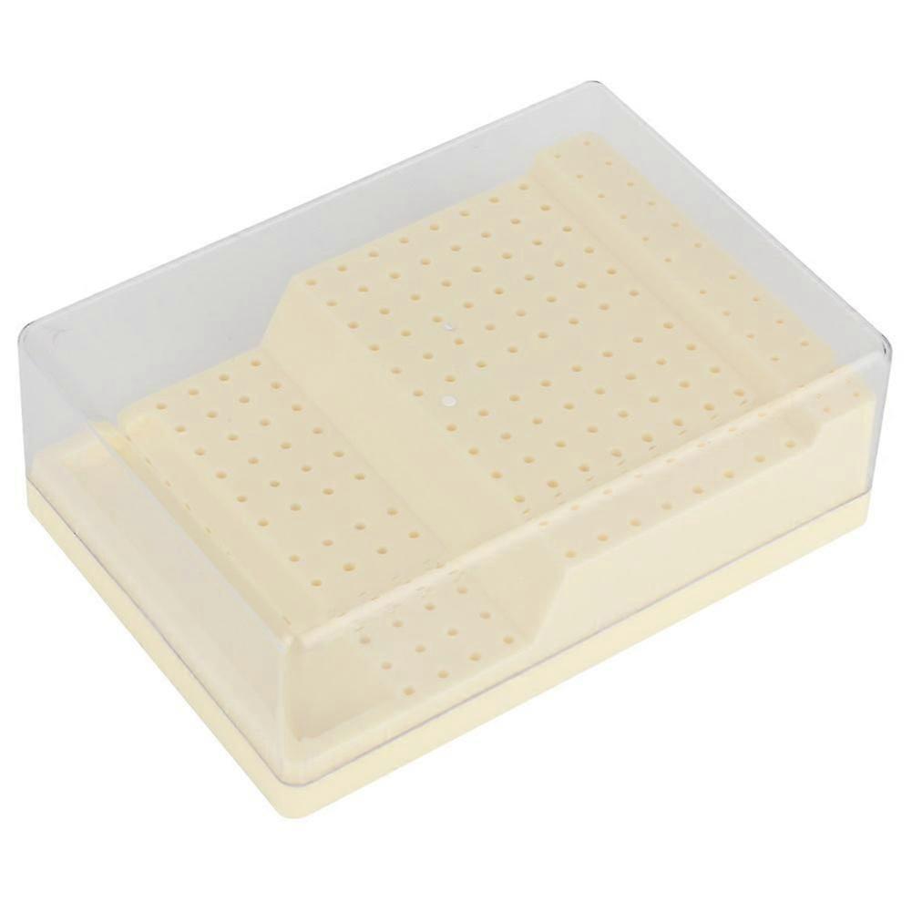 168 Holes Dental Drill Bit Holder Dental Bur Stand Organizer Container Dental Accessory