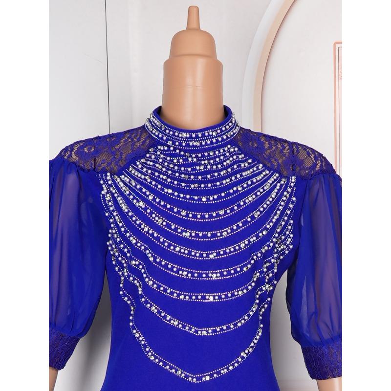 Plus Size Women's Fashion Commuter Maxi Dress