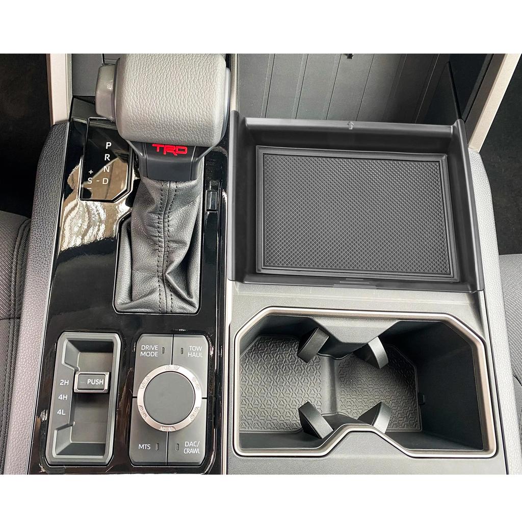 For 2025 2025 2025 2025 Toyota Tundra Limited/SR/TRD Center Console Tray Organizer Armrest Box Storage Interior Secondary Box