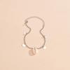 Beach Shell Pendant Disc Tassel Ladies Anklet Vintage