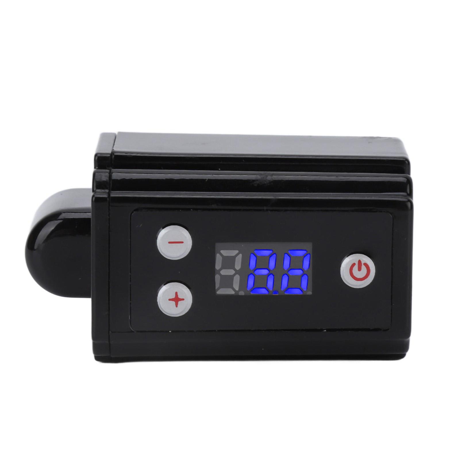 

Cordless Tattoo Power Supply LCD Screen Long Endurance USB Rechargeable Tattoo Machine Power Supply RCA interface