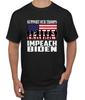 Support Our Troops Impeach Biden Political Men Graphic T- Shirt