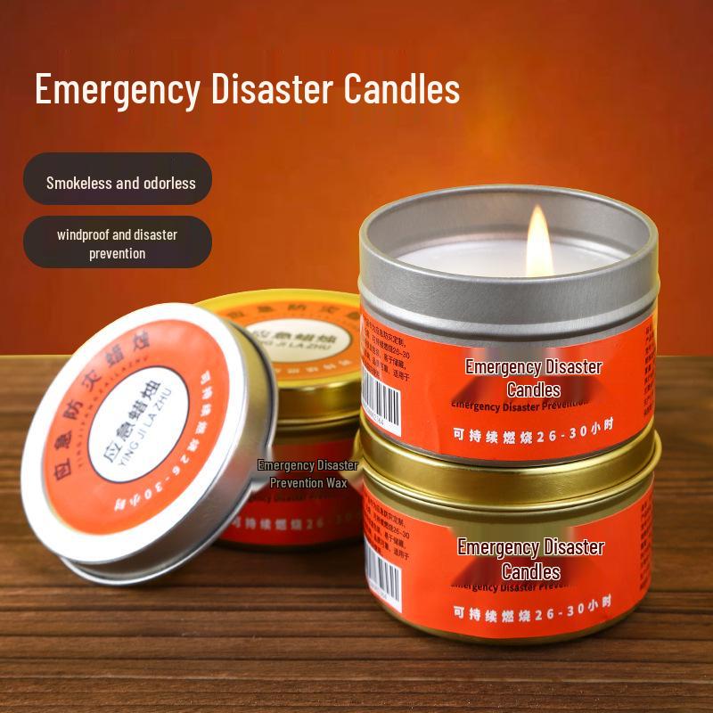 Newcomer Discount: Emergency Disaster Prevention Smokeless & Odorless Candles for Power Outages