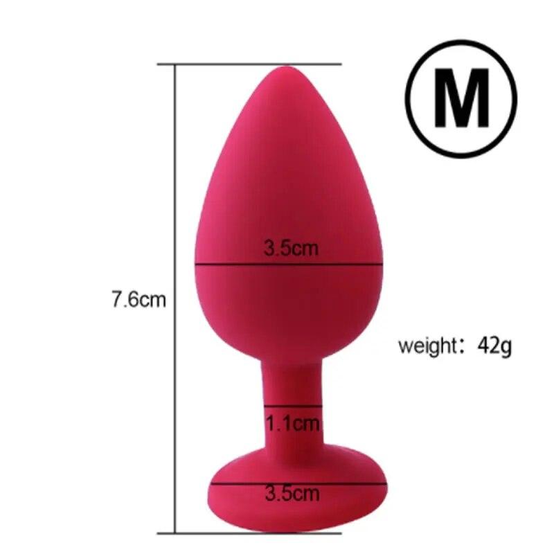 Prostate Massager Anal Butt Plug Anus Expandable Bdsm Bondage Sex Buttplug Erotic Accessories Bullet Vibrator Sex Toys For Woman