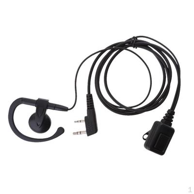 G-Shape Headset PTT Mic Ohrhörer Schwarz