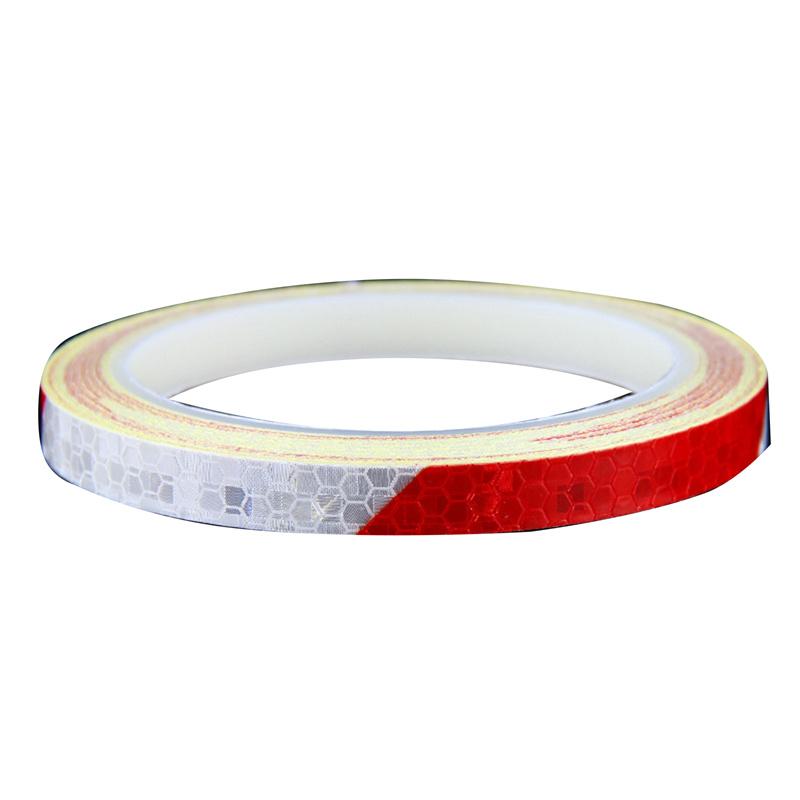 1cm*8m Bike Stickers Reflective Tape Fluorescent MTB Bike Bicycle Strips Cycling MTB Tapes for Bicycle Helmet Motorcycle Scooter