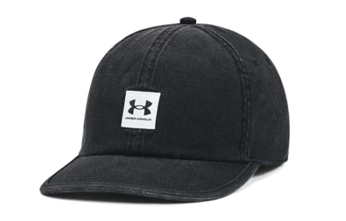 Under Armour Cotton Baseball Caps Men s Black 1376703-001 F