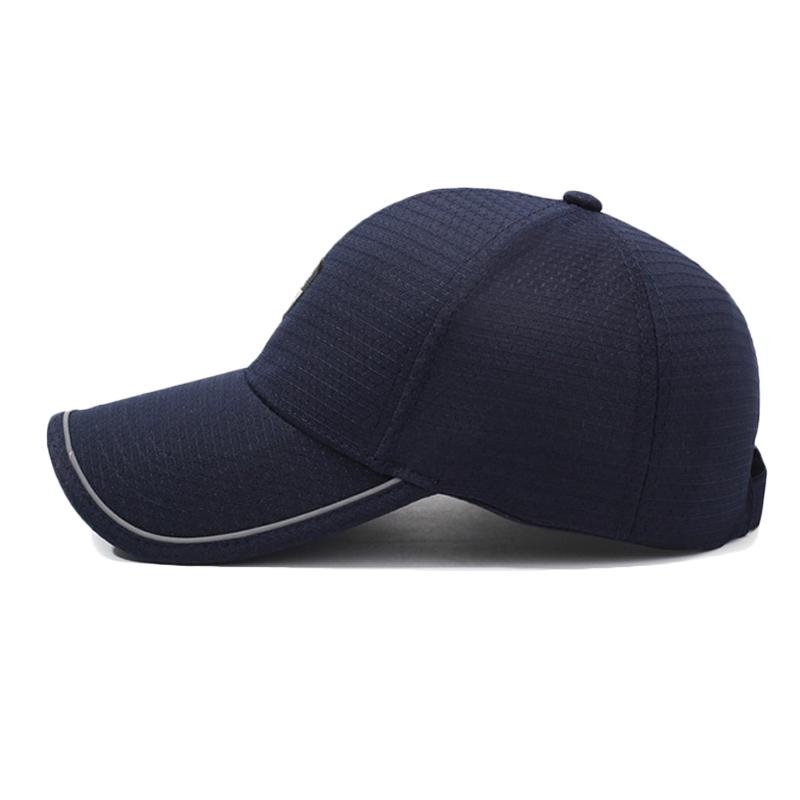 Middle-Aged Men's Cap Summer Breathable Baseball Cap Outdoor Sun Protection Mesh Cap