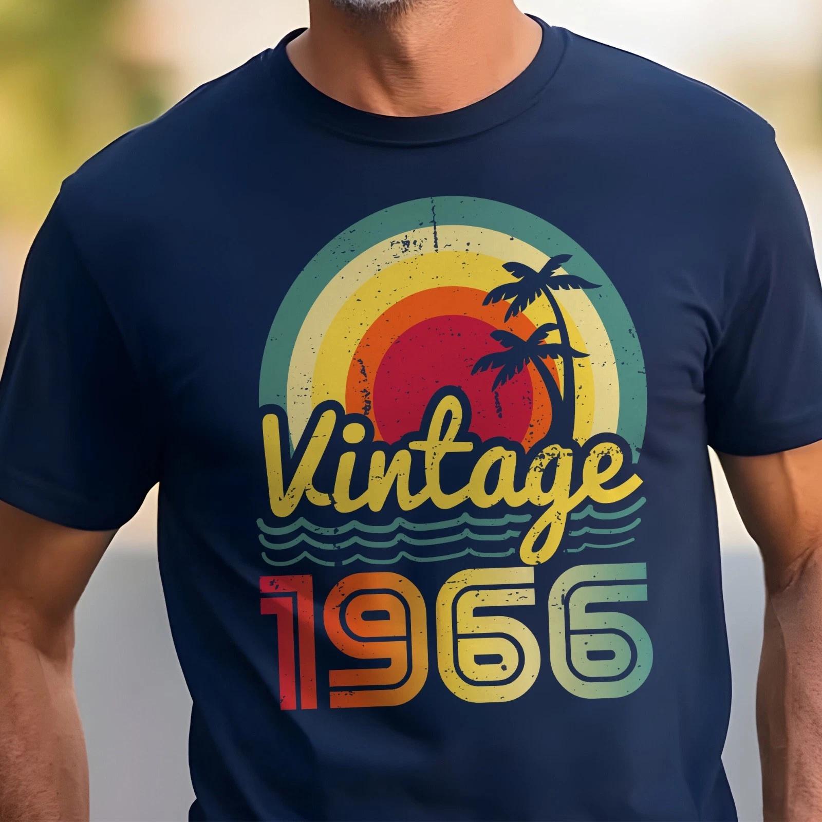 Vintage 1966 Tee, 60th Birthday T-Shirt S