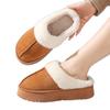 Cotton Slippers Home Home Home Non-slip Warm Comfortable Cotton Drag Couple Plush Matte Cotton Slippers