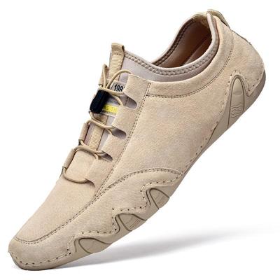 Spring and Summer New Men's Shoes Breathable Men's Casual Shoes Octopus Bean Shoes Leather Korean Sports Shoes