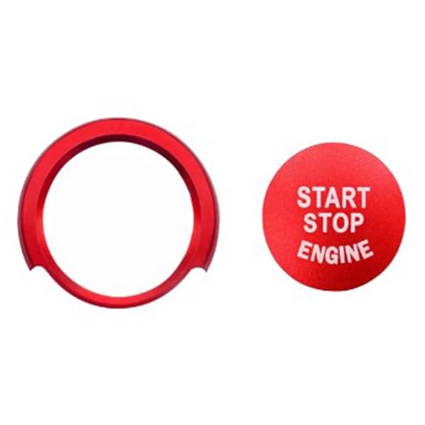 

BMW Engine Start Switch Ring Cover Interior Custom F20 F21 F45 F46 F30 F31 красный