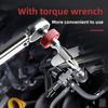 Tragbarer magnetischer Antrieb Kurzschraubendreher Multifunktionsklemmen Einfache Mini-Schraubendreher Reparatur Reparaturteile Aluminiumlegierung