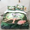 3D Print Genshin Impact Nahida Kawaii Nahida 3D Duvet Cover Bedding Set Comforter Linen Pillowcases Home Decor Twin King Queen