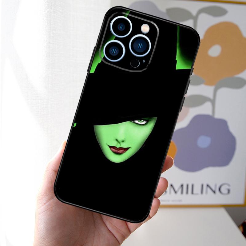 Halloween Moon Witch Horror Phone Case For iPhone 16 15 11 13 12 14 Pro Max Mini X XR XS 7 8 Plus Soft Cover
