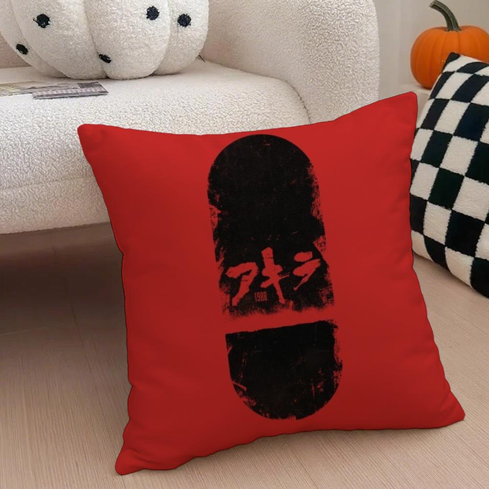 AAkiraS Classic Japan Cartoon Anime Movie Cushion Cover Throw Pillow Cover Hidden Button Durable Polyester Chair Cushion