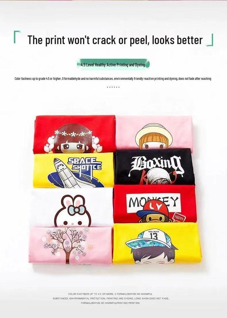 100% Cotton Girls' Trendy Long-Sleeve T-Shirt: Spring/Autumn Stylish Loose Fit, Kids' New 2025 Base Layer Top