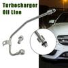 Replace 2710900477 0019972401 Turbocharger Oil Return Line with Hollow Screw