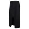 Langer Freizeitrock Damen Schwarz HQ8023-010