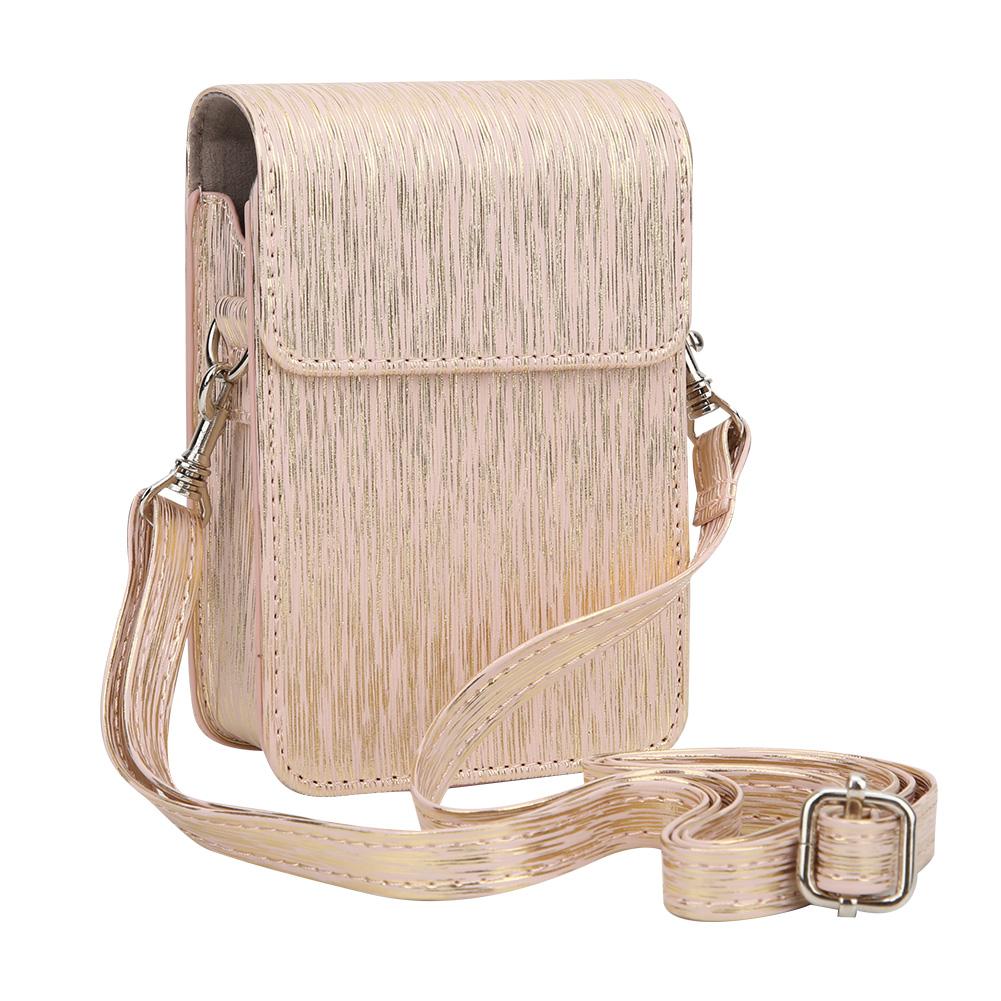 PU Leather Streamer Drawing Camera Portable Bag Case Protective Pouch Cover with Shoulder Strap For Instax mini LiPlay