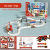 Forest Train Track Adventure Set: Educational Puzzle & Construction Vehicles for Ages 3-6