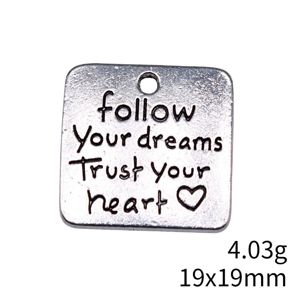 Gifts For Women Charms Bag Oval Tag Charms Pendant Clearance Sale Items Bracelet Pendant