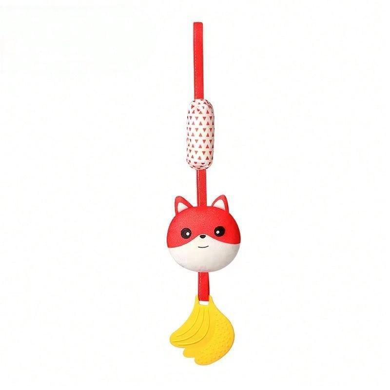 Animal Style Wind Chime: Elephant & Lion Educational Toy for Stroller or Bed - Ideal Christmas Gift for Babies & Toddlers